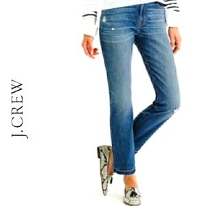 J. Crew Vintage Crop Distressed Jean's Size 30 New